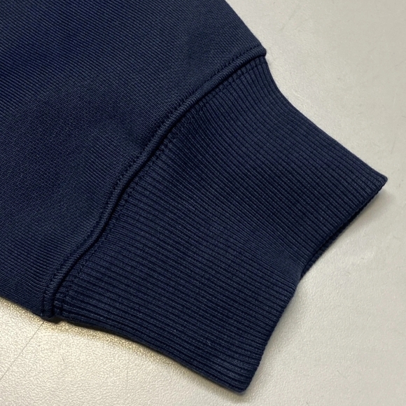 Carhartt WIP Mens Sweatshirt Deep Night Blue Size M Embroidered Logo Pullover - Picture 4 of 9